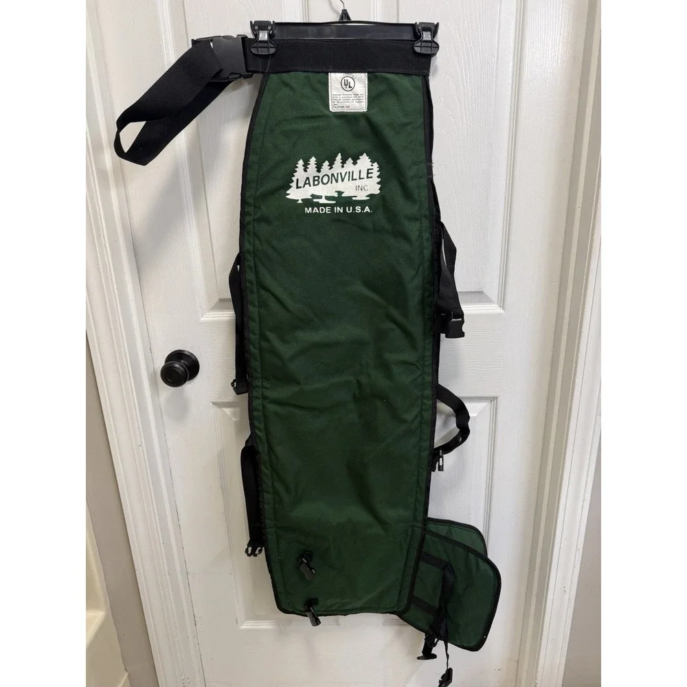 Labonville Premium Full-Wrap Chainsaw Chaps XXX Long Arborist Green